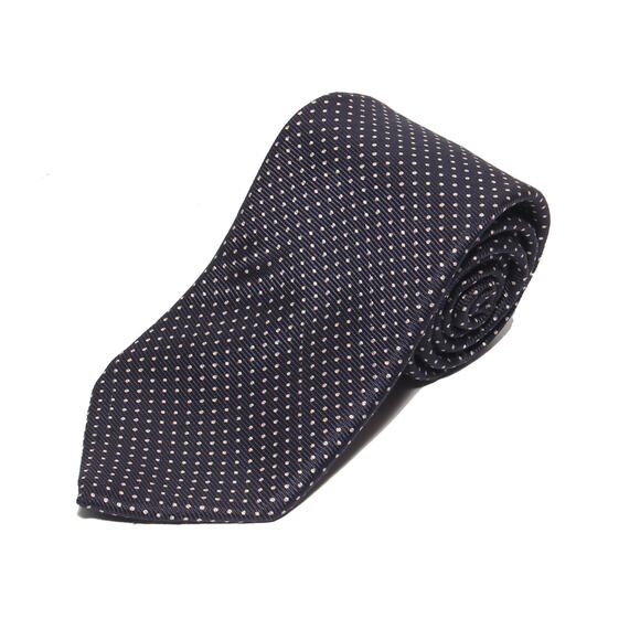 Vintage Resilio Silk Polka Dot Tie 3.5" x 57" - Picture 1 of 5